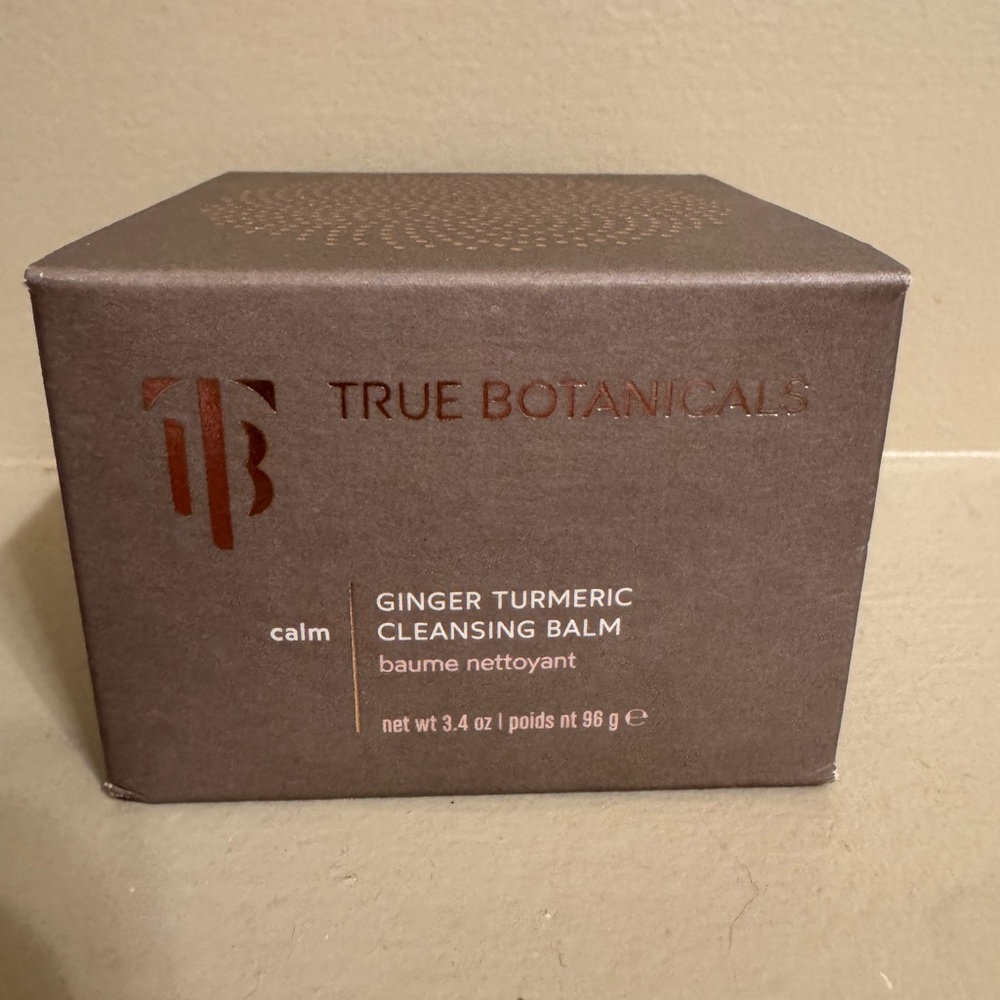 True Botanicals Ginger Turmeric Cleansing Balm - Brown
